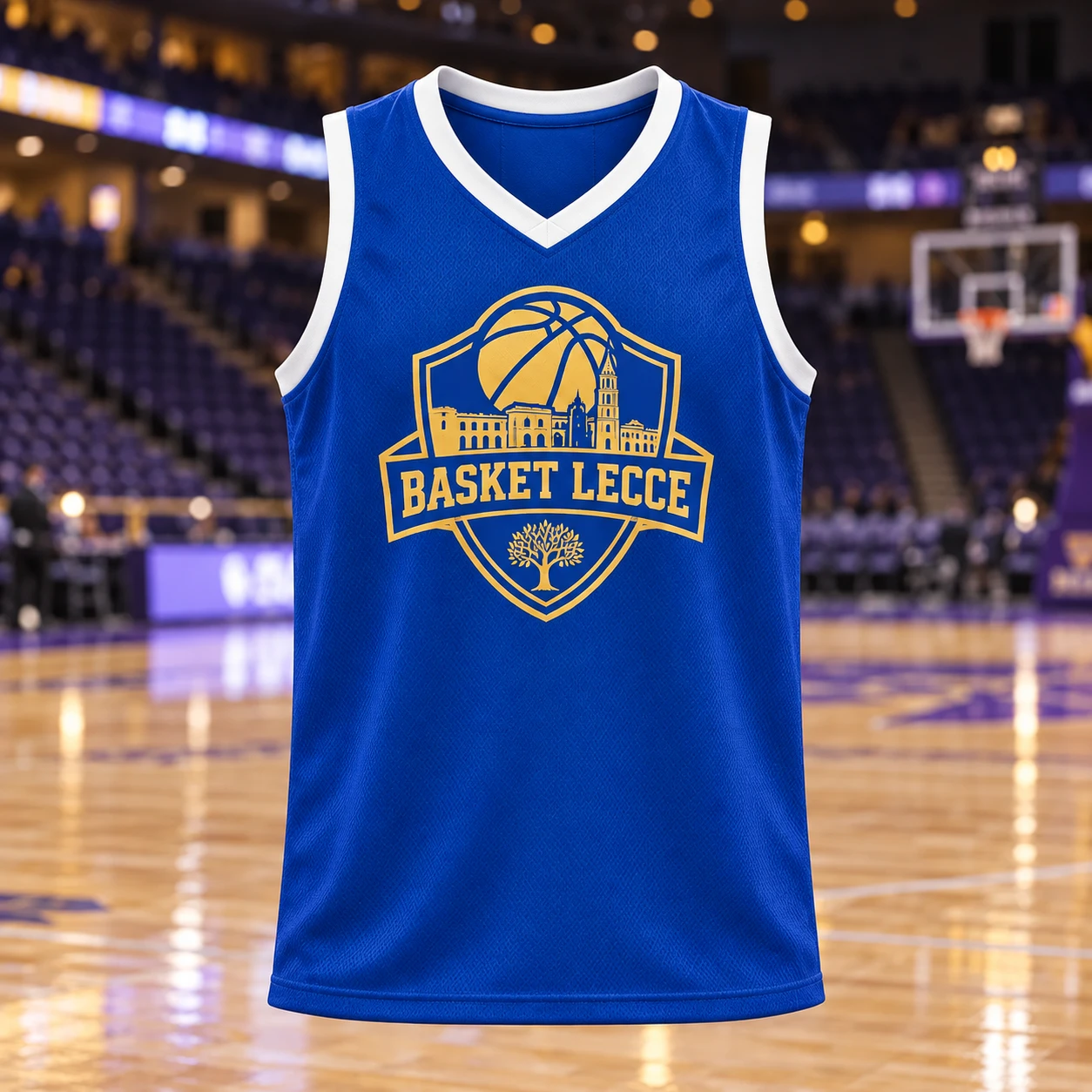 Canotta basket Proact: esempio illustrativo