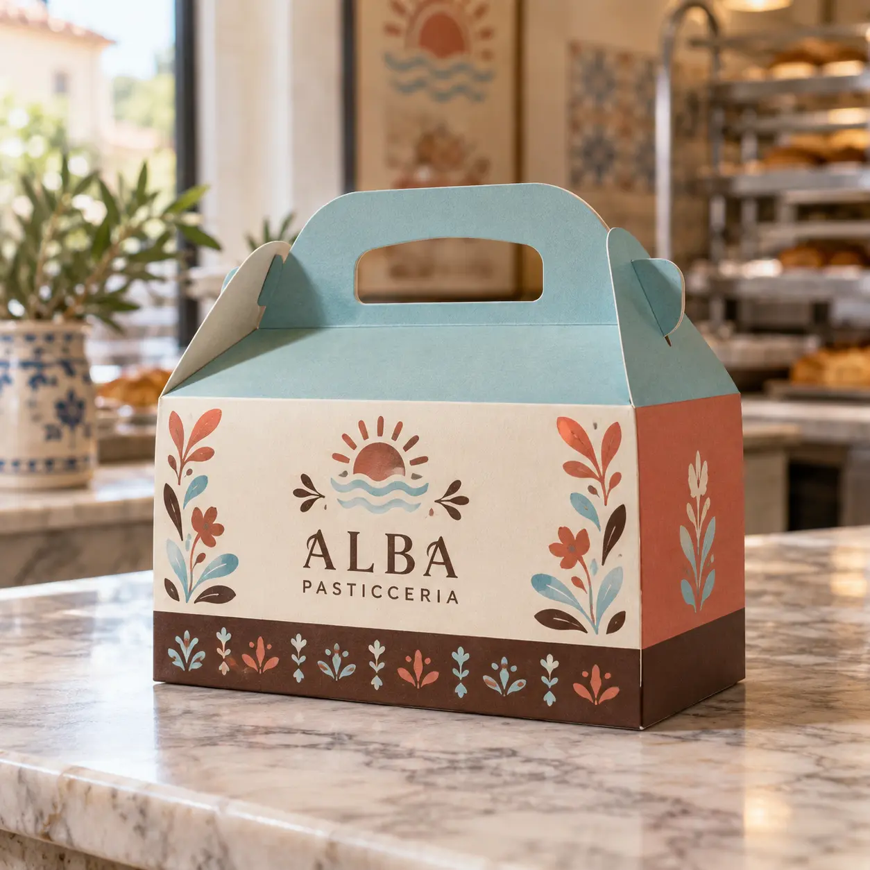 Un singolo prodotto completo: Bauletto piccolo per pasticceria