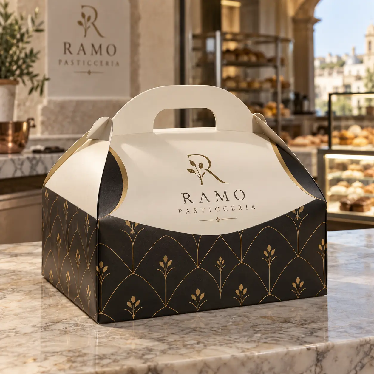 Un singolo prodotto completo: Bauletto medio per pasticceria