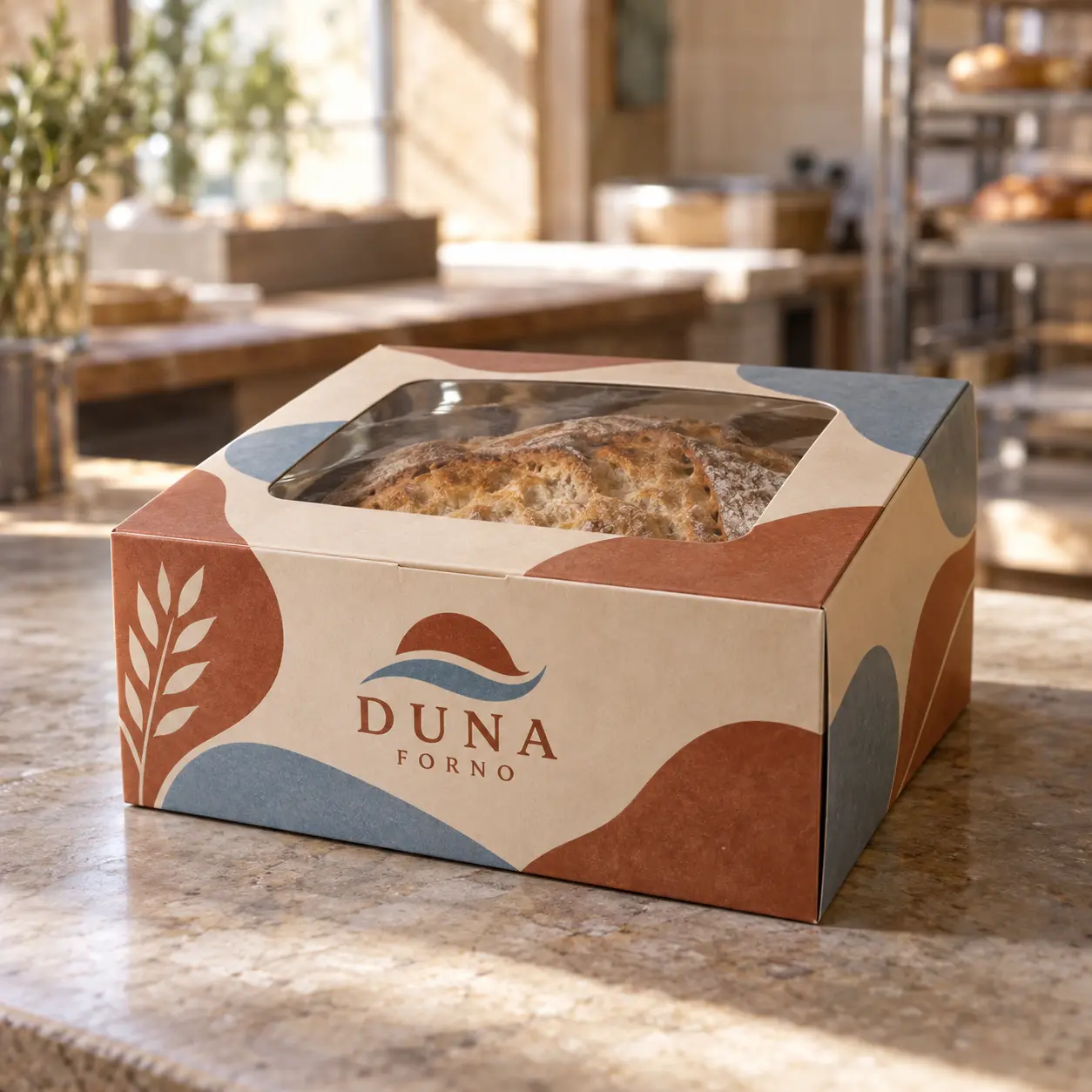 Un singolo prodotto completo: Box panetteria con finestra