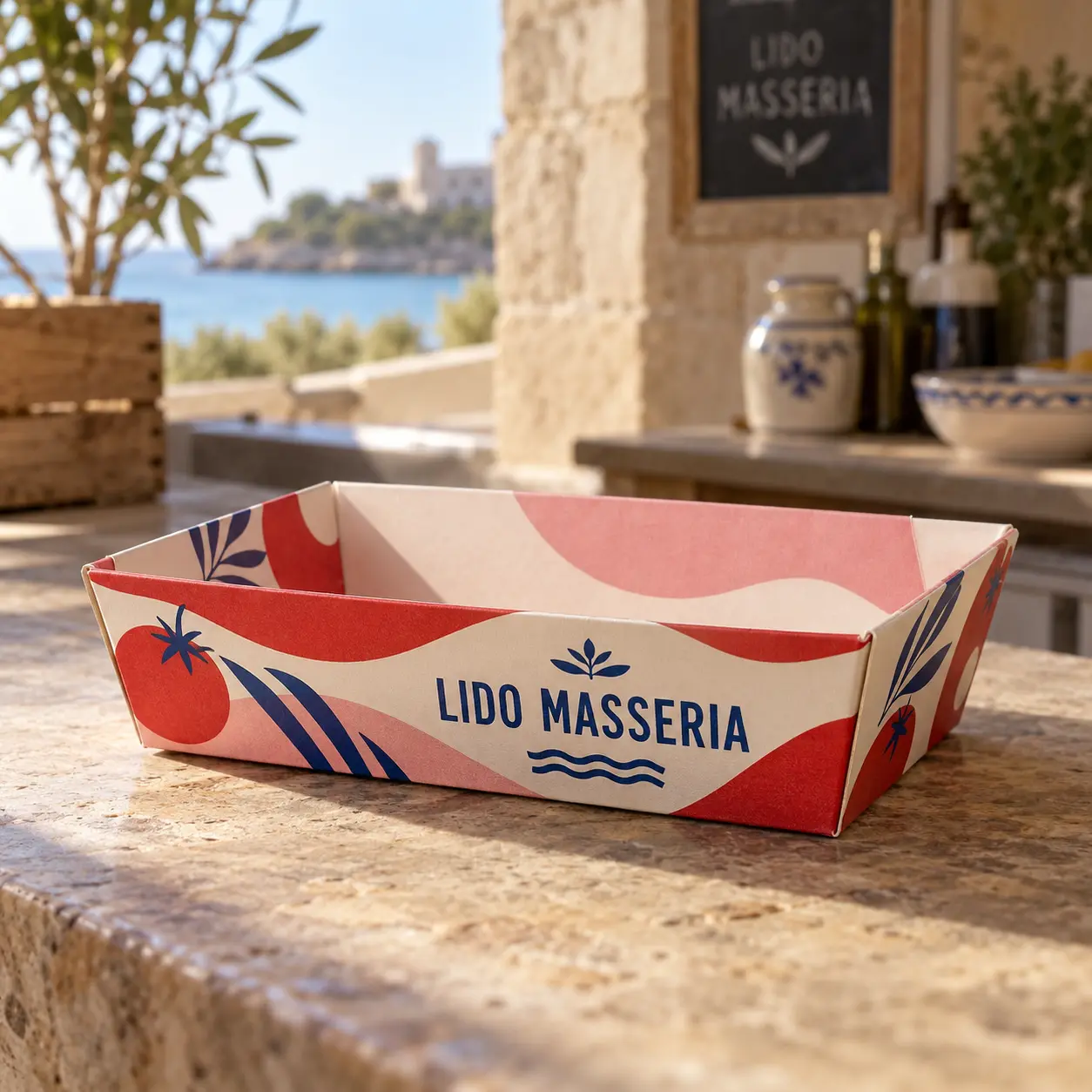 Un singolo prodotto completo: Vassoio gastronomia piccolo